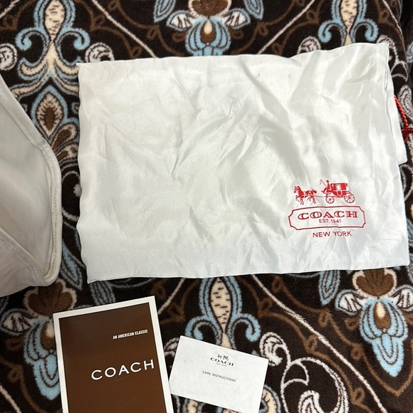 Vintage Rare! Coach Vintage Classic Legacy Flap #7301 with Dustbag - Picture 10 of 16